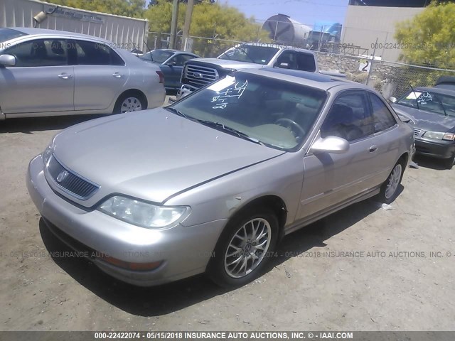 19UYA2254XL004521 - 1999 ACURA 3.0CL თაფლისფერი ფოტო 2