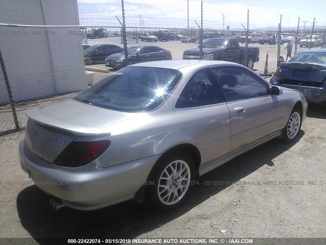 19UYA2254XL004521 - 1999 ACURA 3.0CL თაფლისფერი ფოტო 4