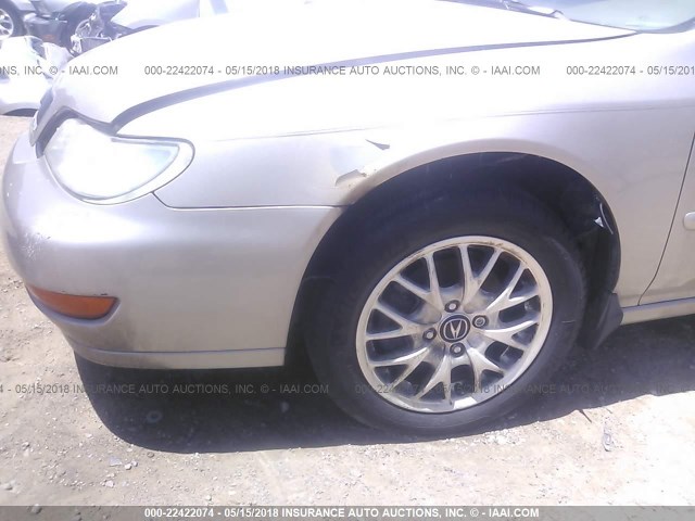 19UYA2254XL004521 - 1999 ACURA 3.0CL თაფლისფერი ფოტო 6