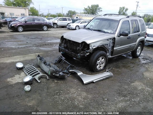 1J4GL58K64W106281 - 2004 JEEP LIBERTY LIMITED GOLD photo 2