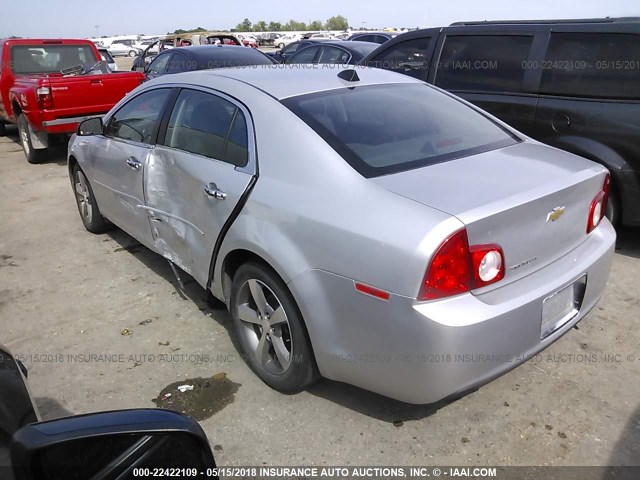 1G1ZC5EU7CF331711 - 2012 CHEVROLET MALIBU 1LT 银色 照片 3