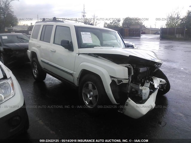 1J4RG4GK5AC131646 - 2010 JEEP COMMANDER SPORT თეთრი ფოტო 1