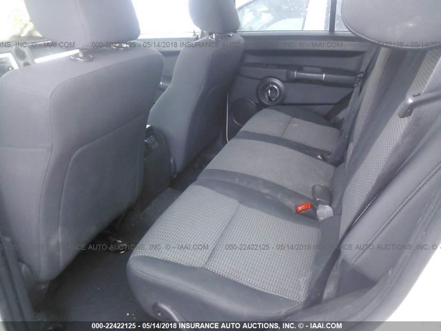 1J4RG4GK5AC131646 - 2010 JEEP COMMANDER SPORT თეთრი ფოტო 8