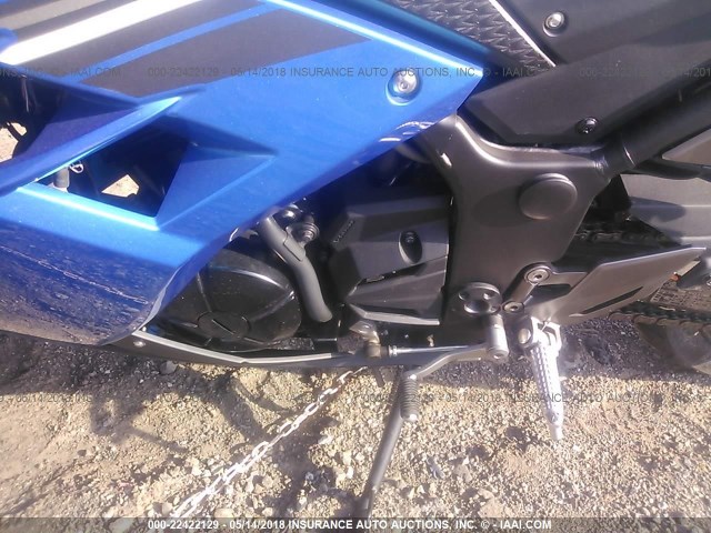 JKAEX8A16HDA31729 - 2017 KAWASAKI EX300 A BLUE photo 9