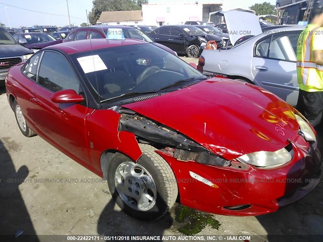1G8ZY12722Z299922 - 2002 SATURN SC2 RED photo 6