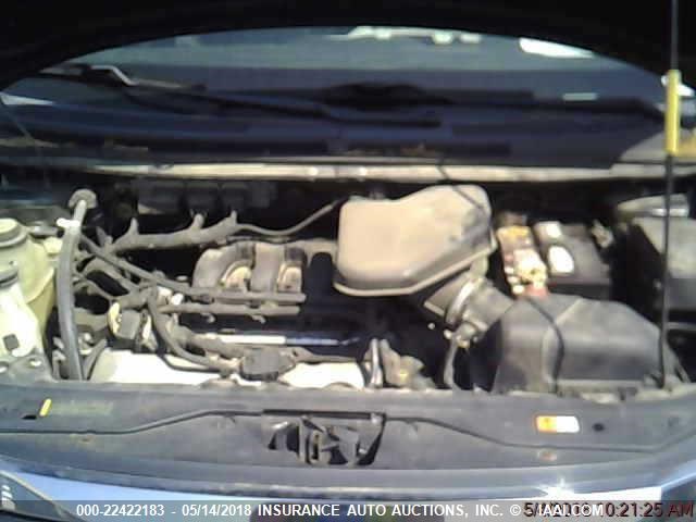 2FMDK39C37BA82515 - 2007 FORD EDGE SEL PLUS GRAY photo 10