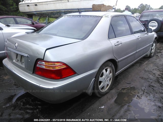 JH4KA96522C004533 - 2002 ACURA 3.5RL GOLD photo 4