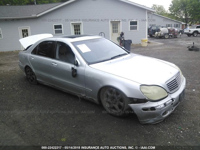 WDBNG70J32A302509 - 2002 MERCEDES-BENZ S 430 SILVER photo 1