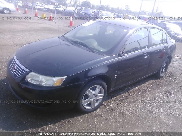 1G8AJ55F66Z120234 - 2006 SATURN ION LEVEL 2 BLACK photo 2