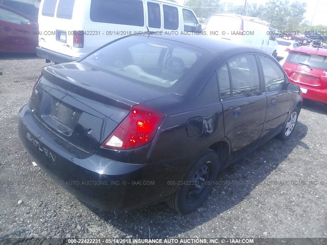 1G8AJ55F66Z120234 - 2006 SATURN ION LEVEL 2 BLACK photo 4