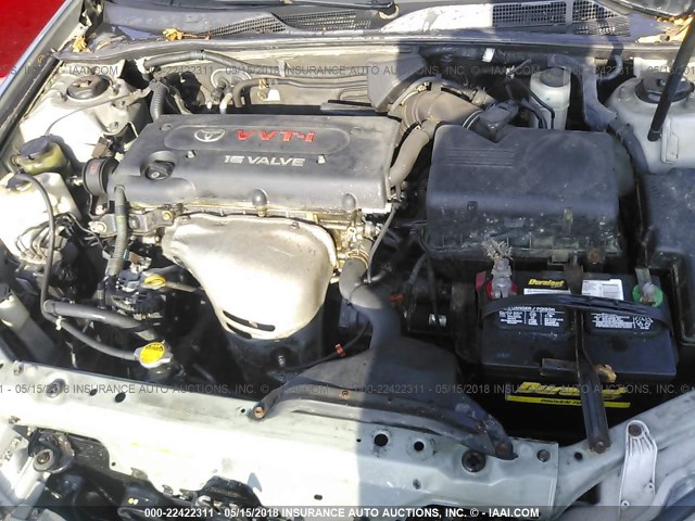 4T1BE30K66U715181 - 2006 TOYOTA CAMRY LE/XLE/SE TEAL photo 10