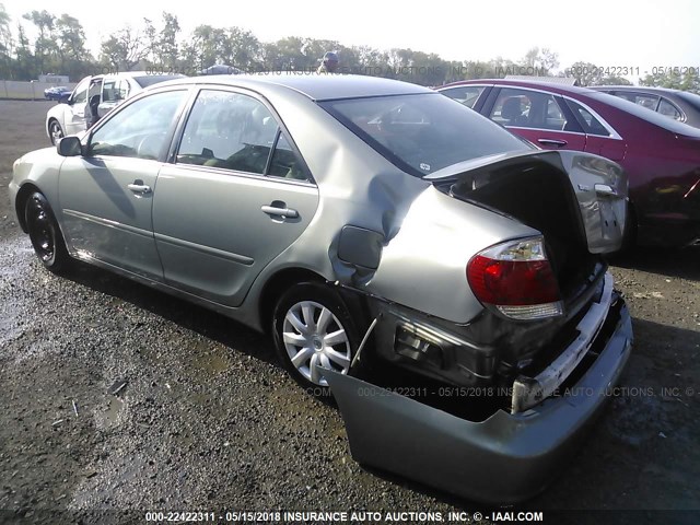 4T1BE30K66U715181 - 2006 TOYOTA CAMRY LE/XLE/SE TEAL photo 3