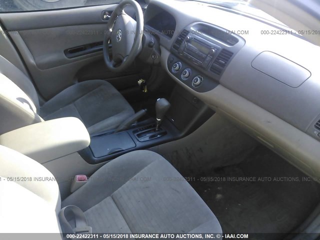 4T1BE30K66U715181 - 2006 TOYOTA CAMRY LE/XLE/SE TEAL photo 5