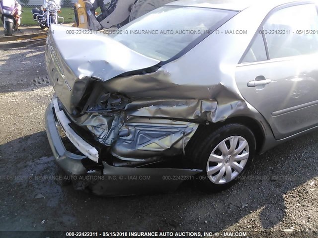 4T1BE30K66U715181 - 2006 TOYOTA CAMRY LE/XLE/SE TEAL photo 6