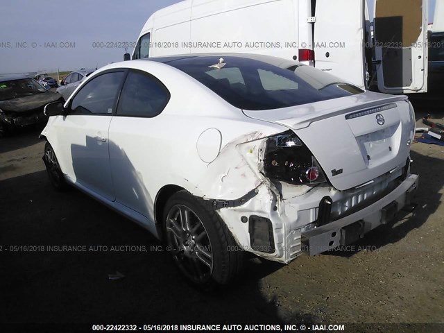JTKDE3B72A0320655 - 2010 TOYOTA SCION TC 白色 照片 3
