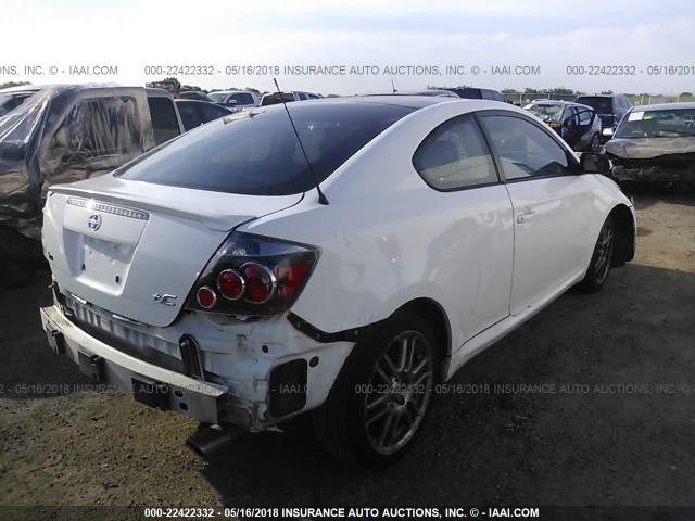 JTKDE3B72A0320655 - 2010 TOYOTA SCION TC 白色 照片 4