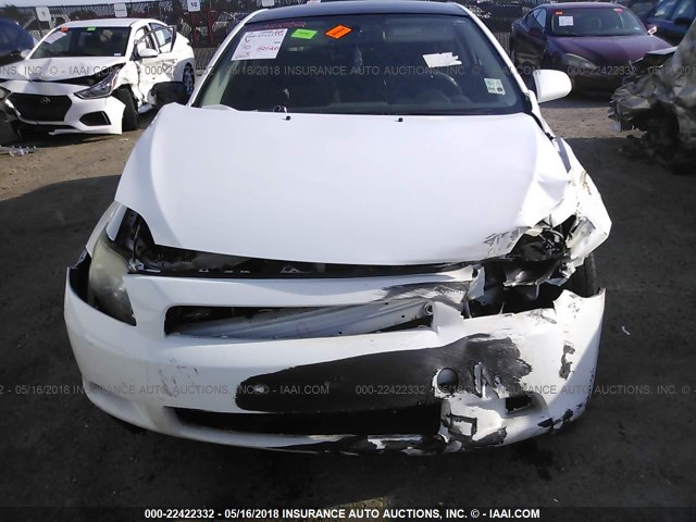 JTKDE3B72A0320655 - 2010 TOYOTA SCION TC 白色 照片 6