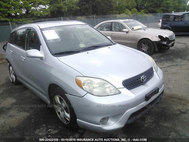 2T1KR32E38C697514 - 2008 TOYOTA COROLLA MATRIX XR SILVER photo 1