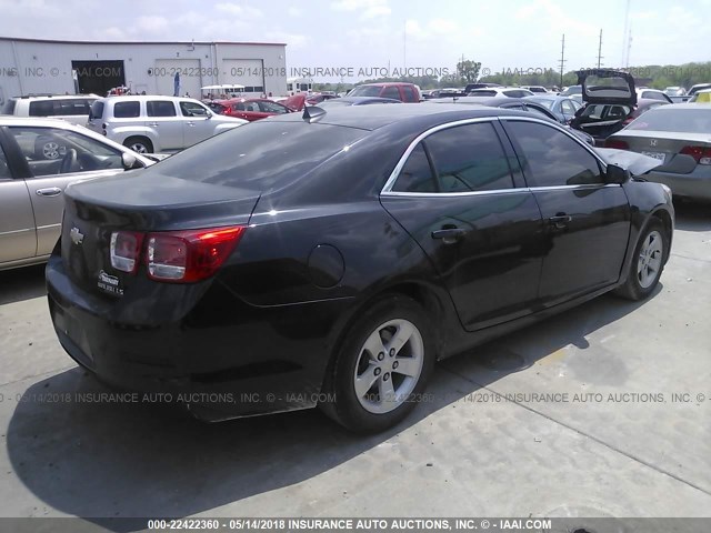 1G11B5SL8EF139938 - 2014 CHEVROLET MALIBU LS შავი ფოტო 4