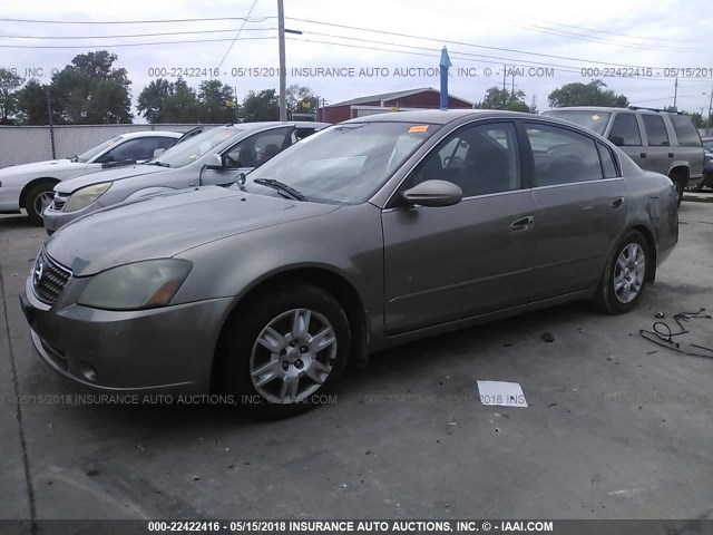 1N4AL11E15C291602 - 2005 NISSAN ALTIMA S/SL TAN photo 2