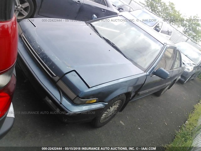 1HGCA6242KA053309 - 1989 HONDA ACCORD SEI GREEN photo 2