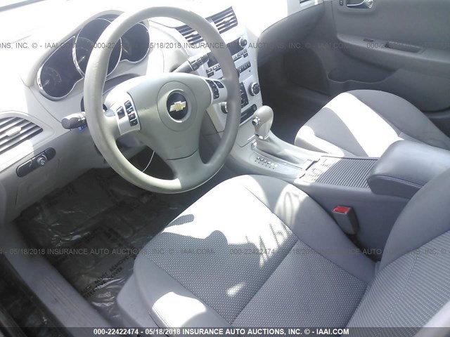 1G1ZB5EB2A4145049 - 2010 CHEVROLET MALIBU LS BLACK photo 5