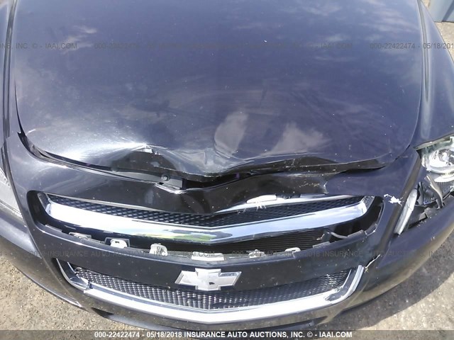 1G1ZB5EB2A4145049 - 2010 CHEVROLET MALIBU LS BLACK photo 6