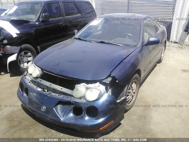 JH4DC4353XS013877 - 1999 ACURA INTEGRA LS BLUE photo 2