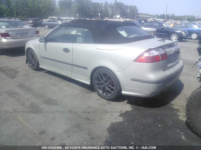 YS3FH79YX56017759 - 2005 SAAB 9-3 AERO SILVER photo 3