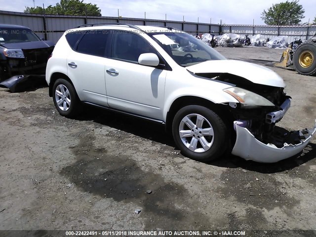 JN8AZ08W46W518674 - 2006 NISSAN MURANO SL/SE/S WHITE photo 1