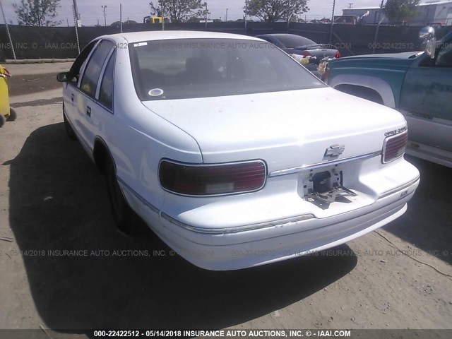 1G1BL52W9RR177226 - 1994 CHEVROLET CAPRICE CLASSIC WHITE photo 3