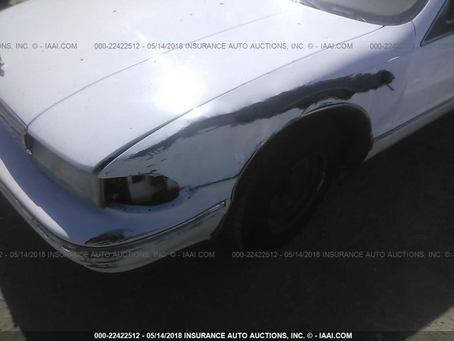 1G1BL52W9RR177226 - 1994 CHEVROLET CAPRICE CLASSIC WHITE photo 6