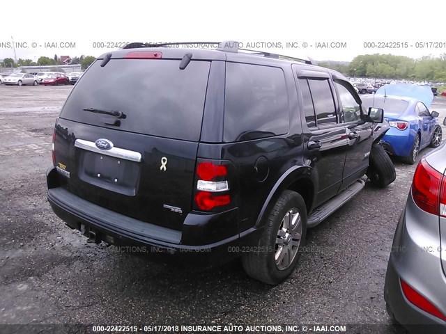 1FMEU75E06UA10158 - 2006 FORD EXPLORER LIMITED 黑色 照片 4