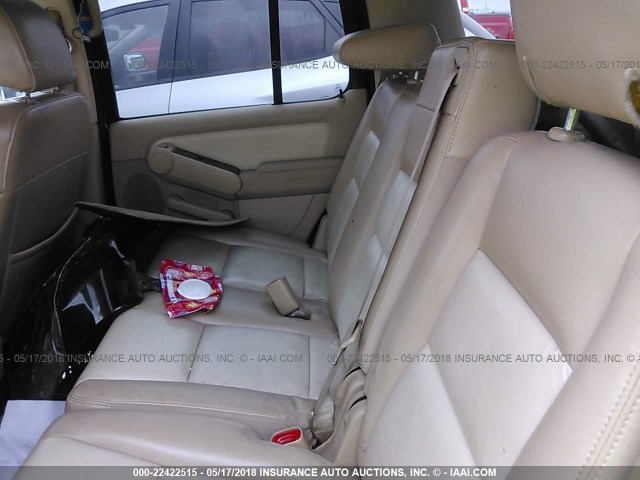1FMEU75E06UA10158 - 2006 FORD EXPLORER LIMITED 黑色 照片 8