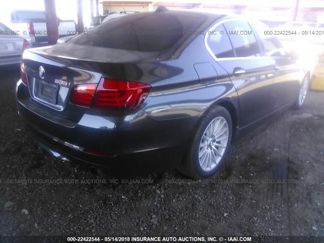 WBAFR7C56CC812631 - 2012 BMW 535 I BLACK photo 4
