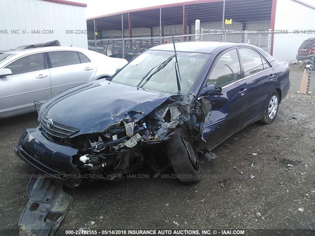 4T1BE32K74U300963 - 2004 TOYOTA CAMRY LE/XLE/SE Mavi foto 2