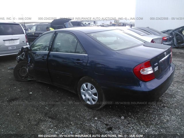 4T1BE32K74U300963 - 2004 TOYOTA CAMRY LE/XLE/SE Mavi foto 3