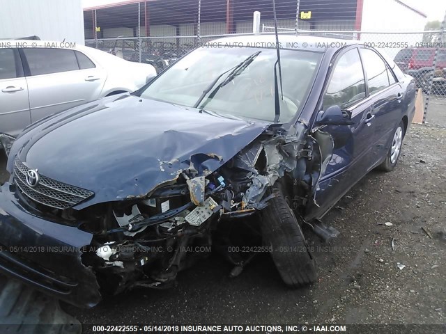 4T1BE32K74U300963 - 2004 TOYOTA CAMRY LE/XLE/SE Mavi foto 6