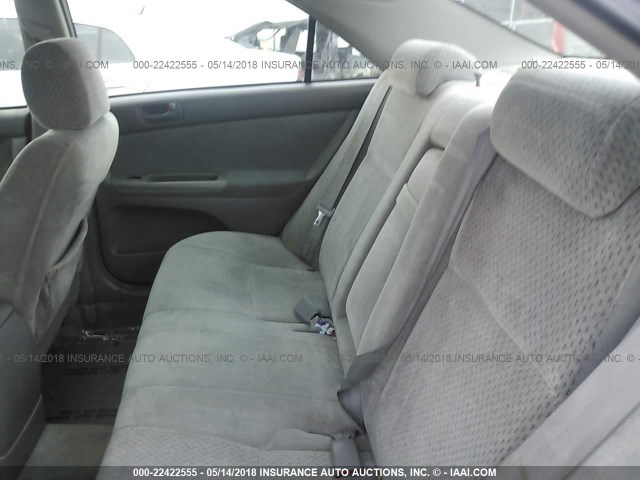 4T1BE32K74U300963 - 2004 TOYOTA CAMRY LE/XLE/SE Mavi foto 8
