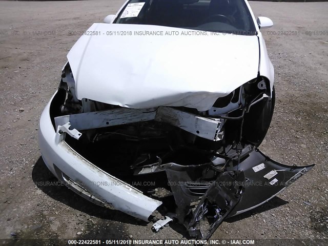 2G1WB5E33E1187050 - 2014 CHEVROLET IMPALA LIMITED LT WHITE photo 6