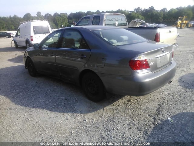4T1BE32K26U719712 - 2006 TOYOTA CAMRY LE/XLE/SE GRAY photo 3