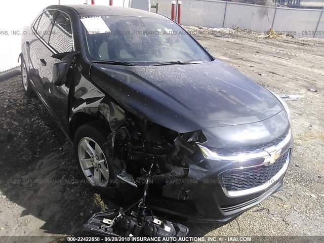 1G11C5SA0GU110296 - 2016 CHEVROLET MALIBU LIMITED LT BLUE photo 1