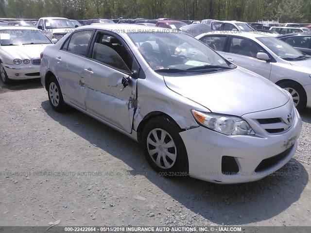 JTDBU4EE4B9140236 - 2011 TOYOTA COROLLA S/LE GRAY photo 1