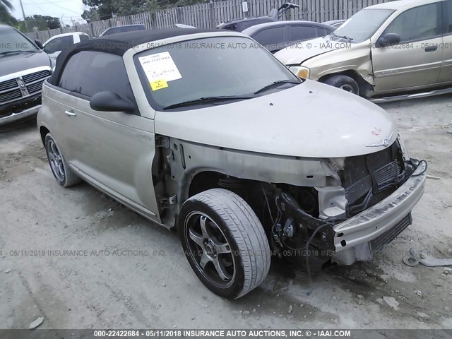 3C3EY55EX5T562356 - 2005 CHRYSLER PT CRUISER TOURING GOLD photo 1