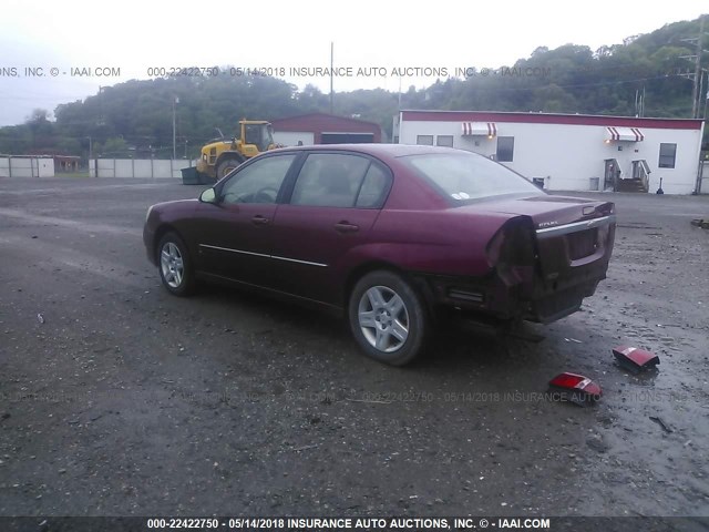 1G1ZT53F36F213745 - 2006 CHEVROLET MALIBU LT MAROON photo 3