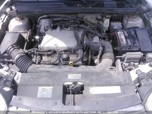 1G1ZT54885F182796 - 2005 CHEVROLET MALIBU LS ვერცხლისფერი ფოტო 10