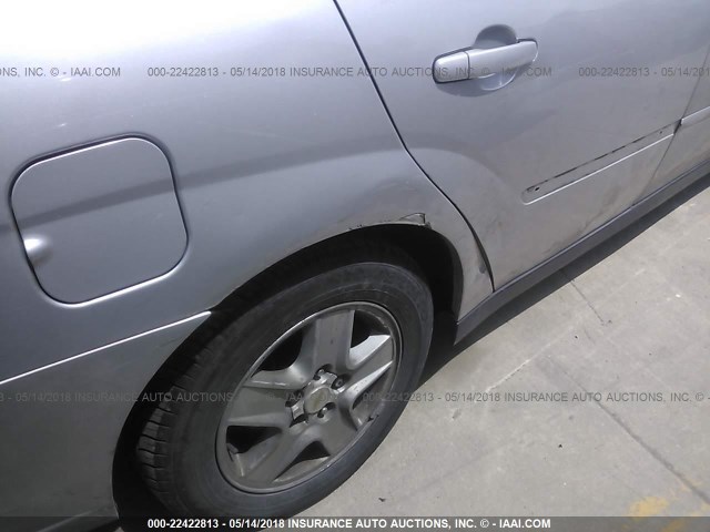 1G1ZT54885F182796 - 2005 CHEVROLET MALIBU LS ვერცხლისფერი ფოტო 6