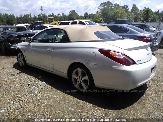 4T1FA38P16U084949 - 2006 TOYOTA CAMRY SOLARA SE/SLE თეთრი ფოტო 3