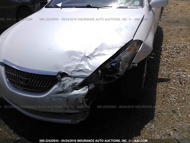 4T1FA38P16U084949 - 2006 TOYOTA CAMRY SOLARA SE/SLE თეთრი ფოტო 6