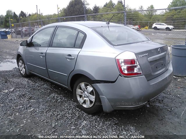 3N1AB61EX9L681735 - 2009 NISSAN SENTRA 2.0/2.0S/2.0SL GRAY photo 3